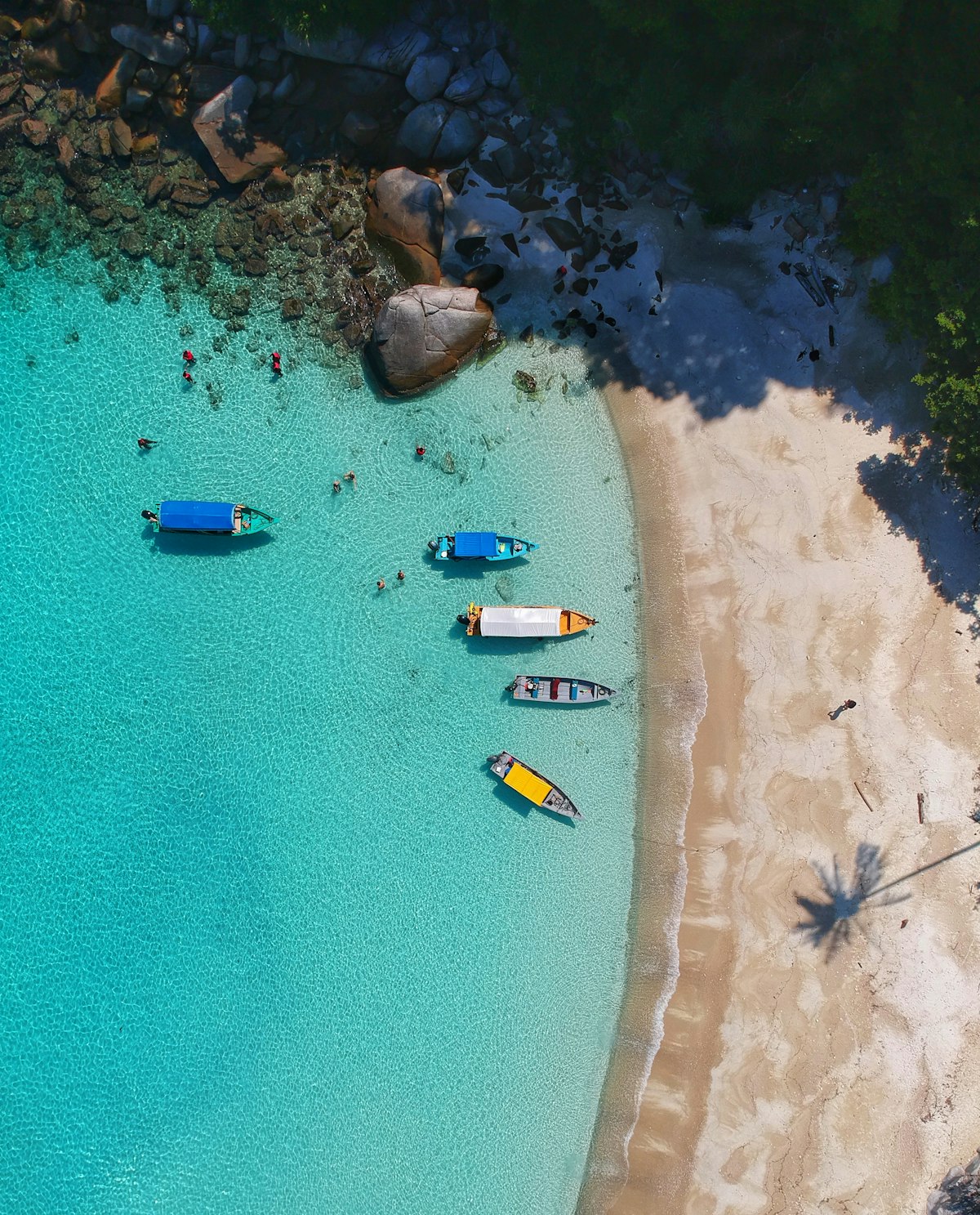 Tropical beach near Baiana Beach Villas